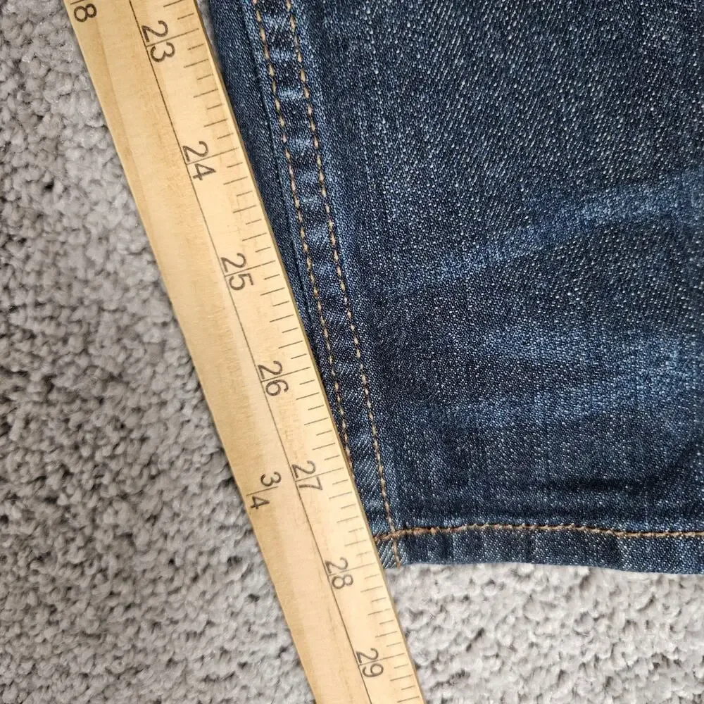 Banana Republic Athletic Fit Jeans Men's 34X28 (35X30) Blue Stretch Minimalist